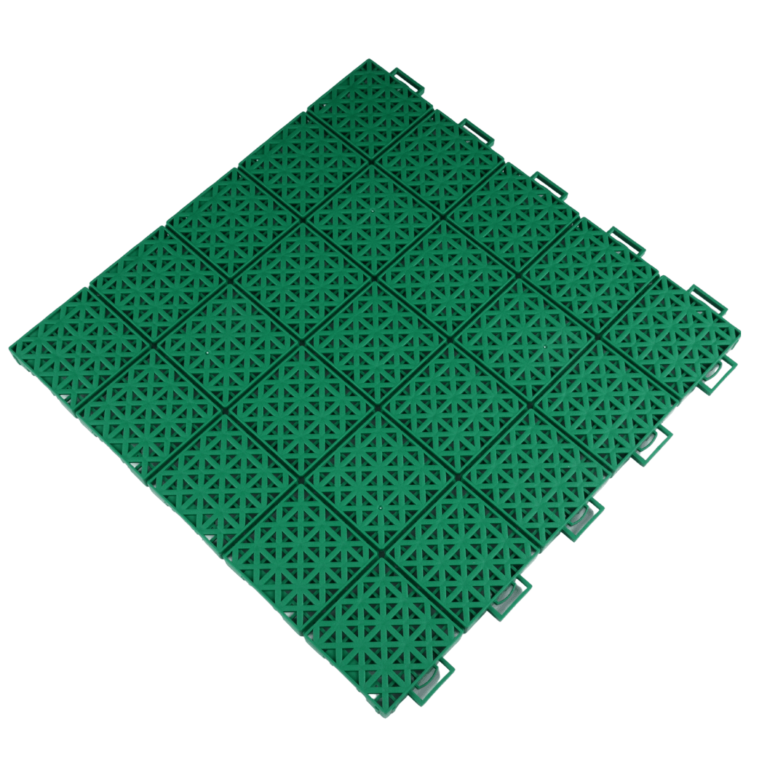 Singles Tennis Court System with Court Markings