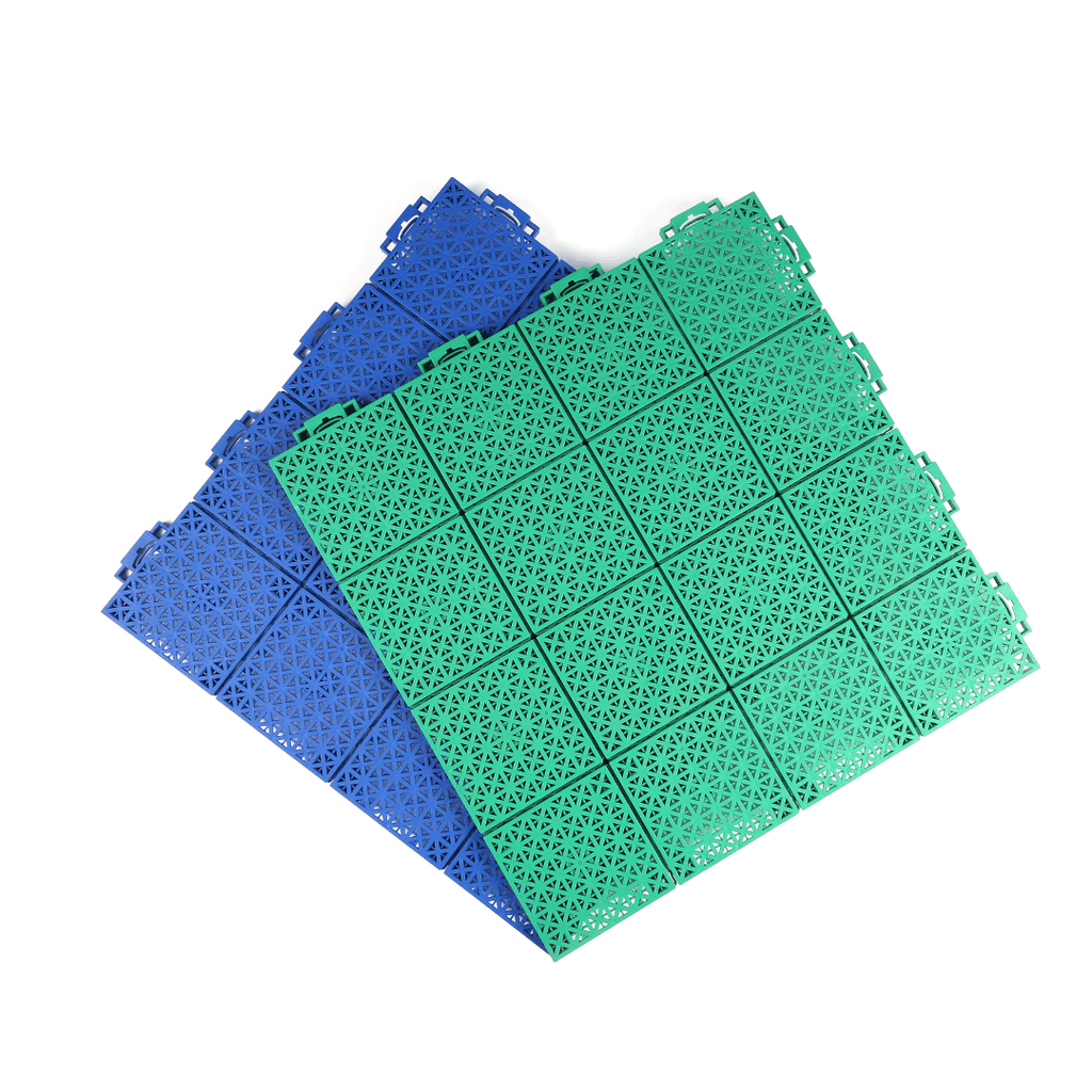 Singles Tennis Court System with Court Markings