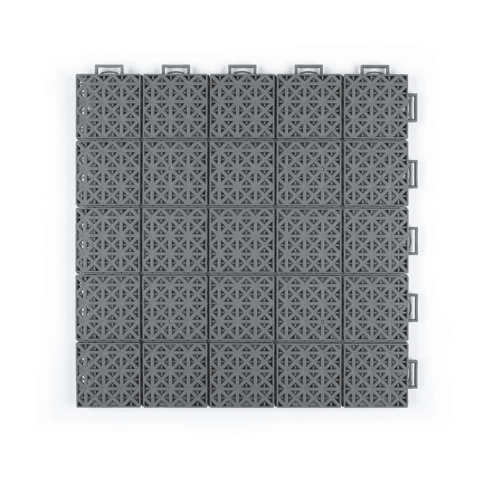Singles Tennis Court System with Court Markings
