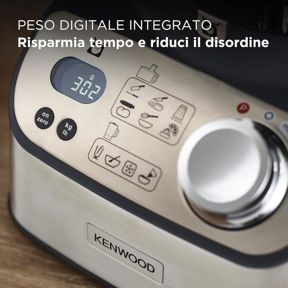 Kenwood FDM71.450SS MulticolorPro Express Weigh food processor