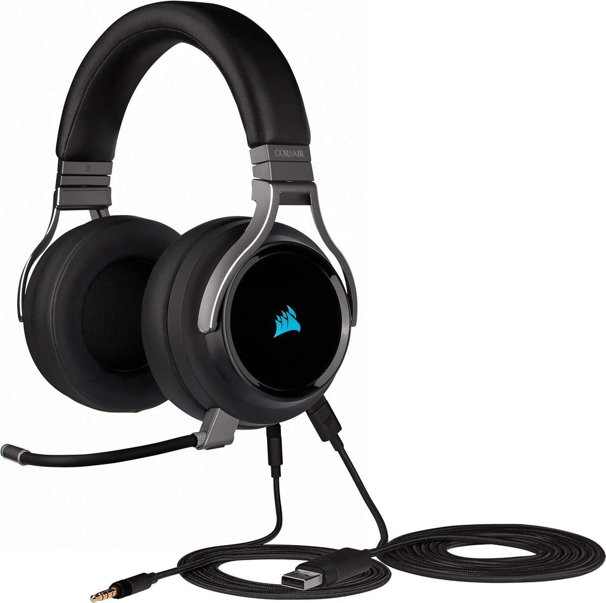 Corsair Virtuoso RGB Wireless High-Fidelity Gaming Headset - Black