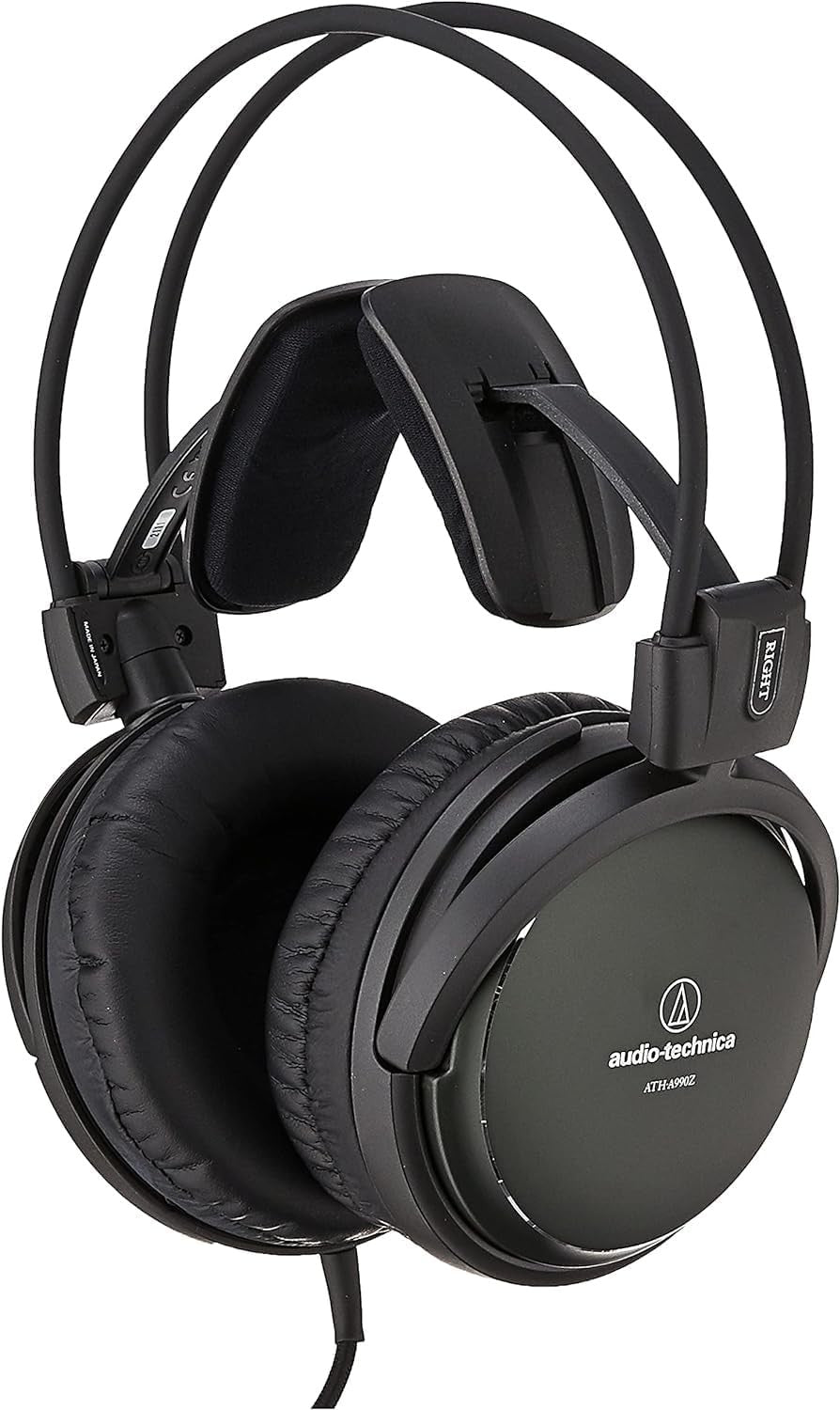 Audio-Technica A990Z High-Fidelity Closed-Back Headphones Forest Green