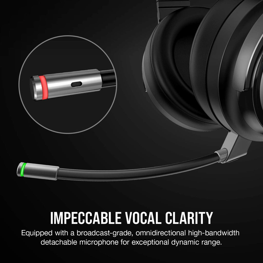 Corsair Virtuoso RGB Wireless High-Fidelity Gaming Headset - Black