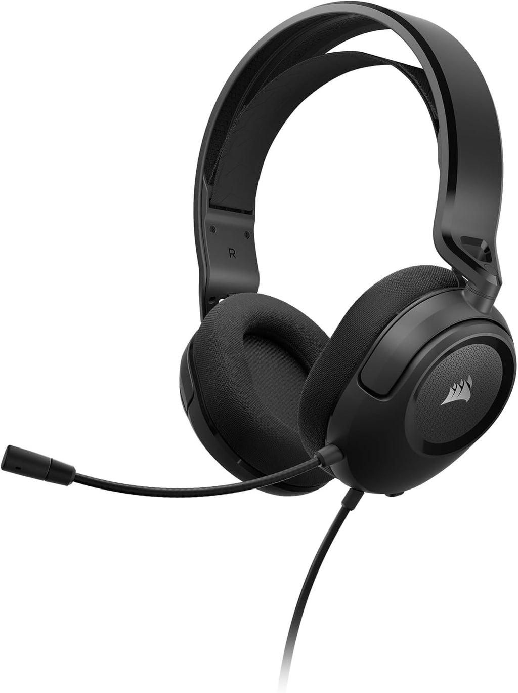 Corsair HS35 v2 Multiplatform Wired Gaming Headset – One Size, Carbon