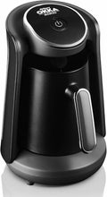 Arzum OKKA Minio OK004-K Turkish Coffee Machine 4 Cup Black Chrome 480W