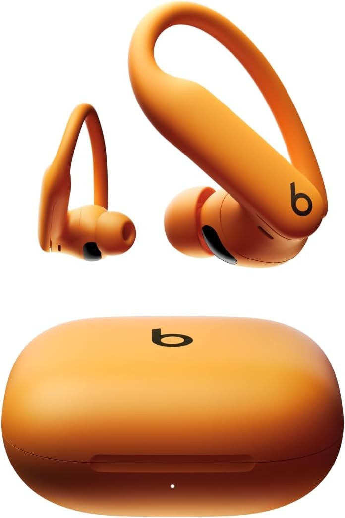 Beats Powerbeats Pro 2 Wireless Bluetooth Earbuds Headphones Electric Orange