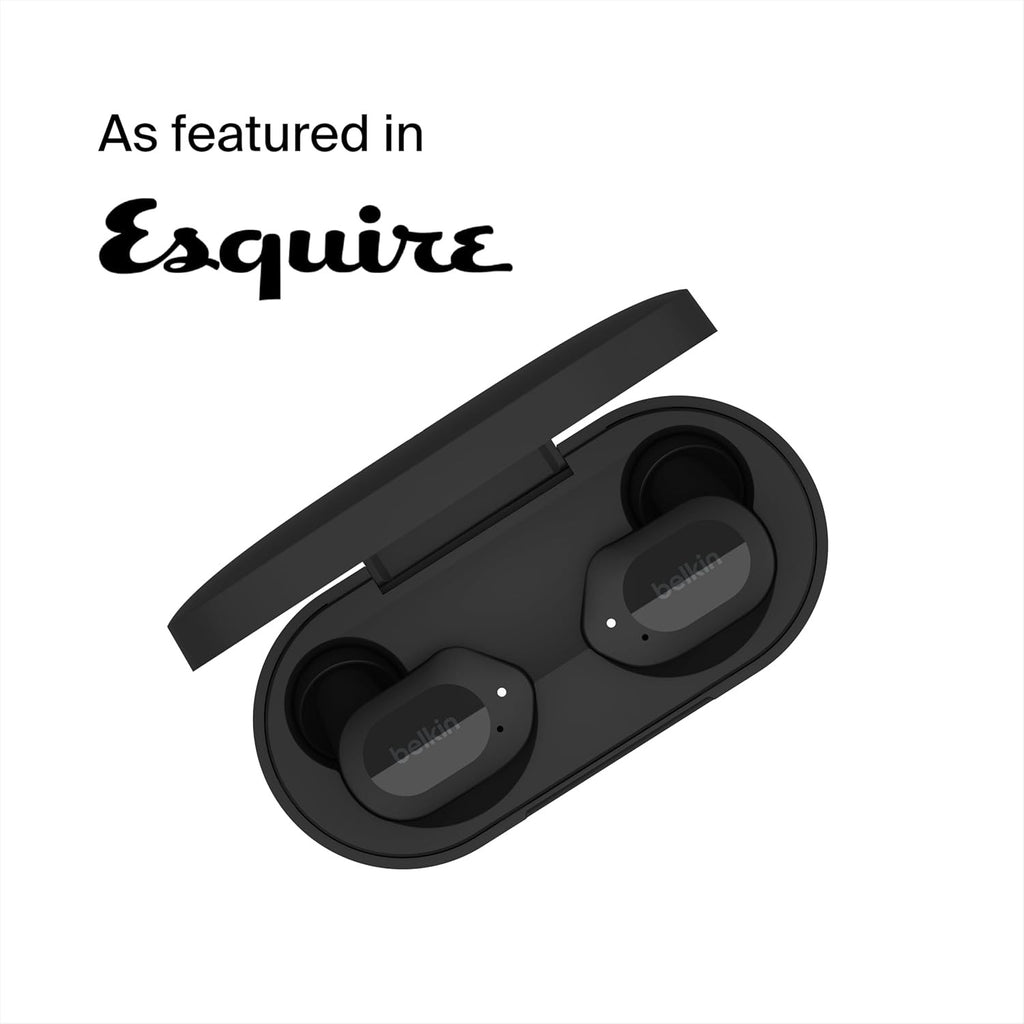 Belkin SoundForm Play In-Ear True Wireless Earbuds - Black