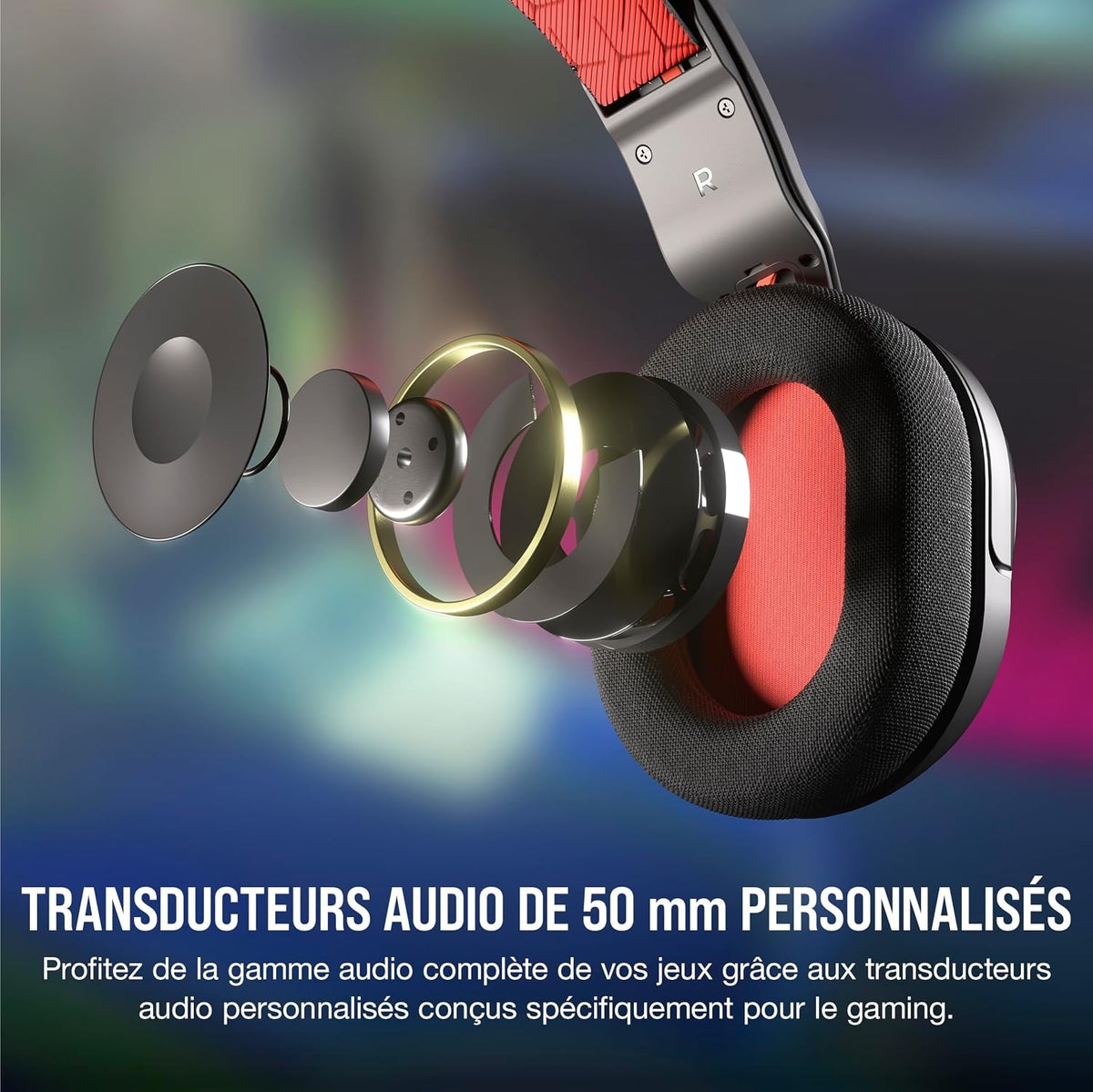 Corsair HS35 v2 Multiplatform Wired Gaming Headset – One Size, Carbon