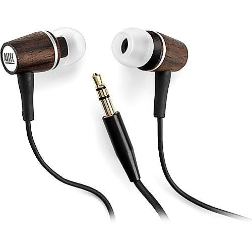 Altec Lansing Muzx 136 MHP136 Wooden In-Ear Wired Headphones 3.5mm Jack