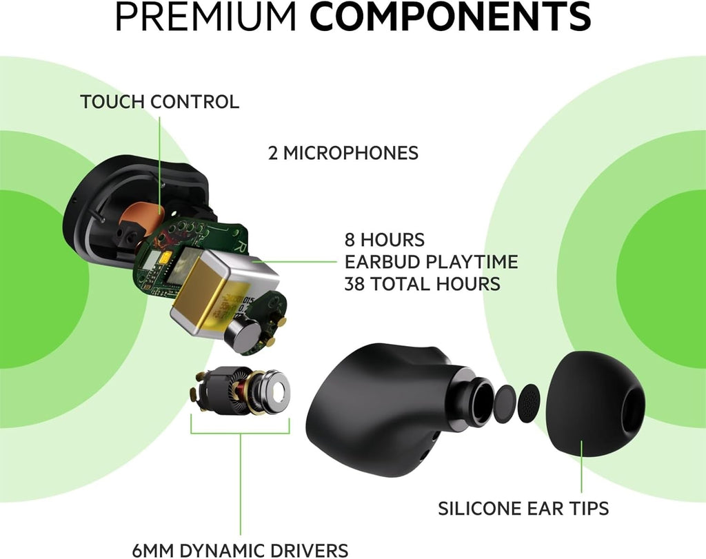 Belkin SoundForm Play In-Ear True Wireless Earbuds - Black