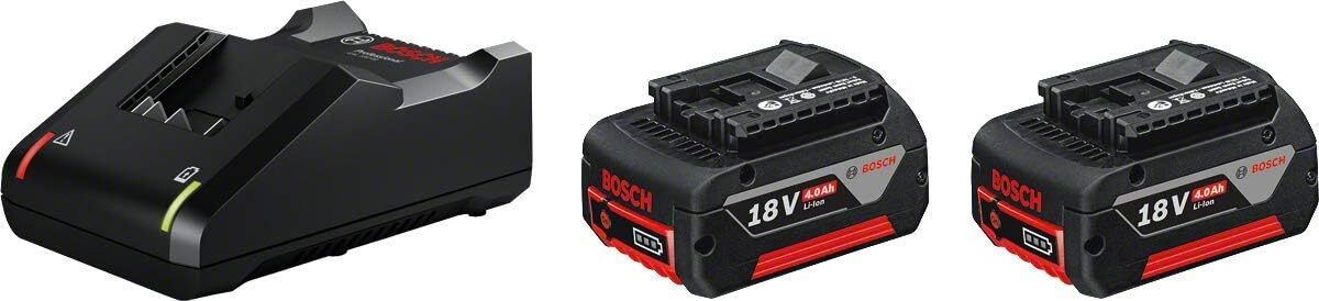 Bosch Genuine BLUE 18v Cordless CoolPack Li-ion Battery 4ah and Charger