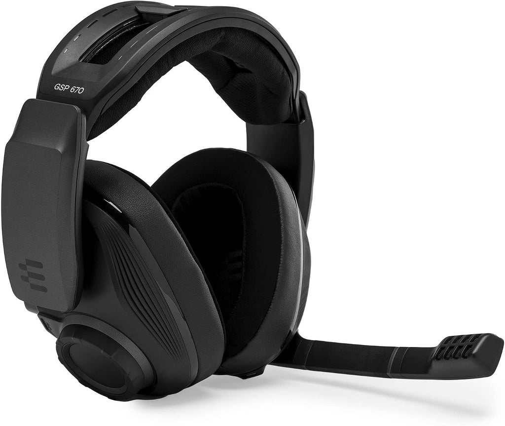 EPOS SENNHEISER GSP 670 Wireless Gaming Headset Low-Latency Bluetooth Black.