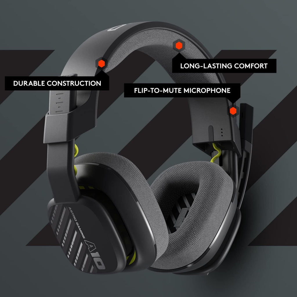 Astro A10 Wired Gaming Headset For PS5/PS4, Xbox, Switch, PC
