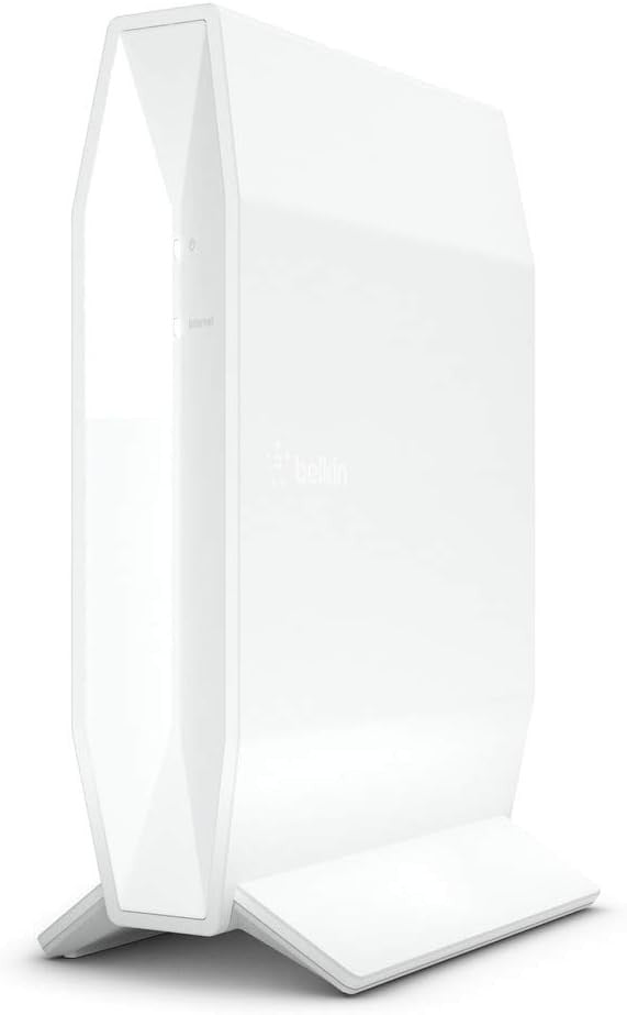 BELKIN RT3200-UK WIFI 6 Fast Wireless Dual-Band Router for Streaming and Gaming