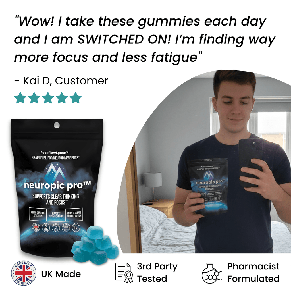 Neuropic Pro™ Nootropic Focus Gummies