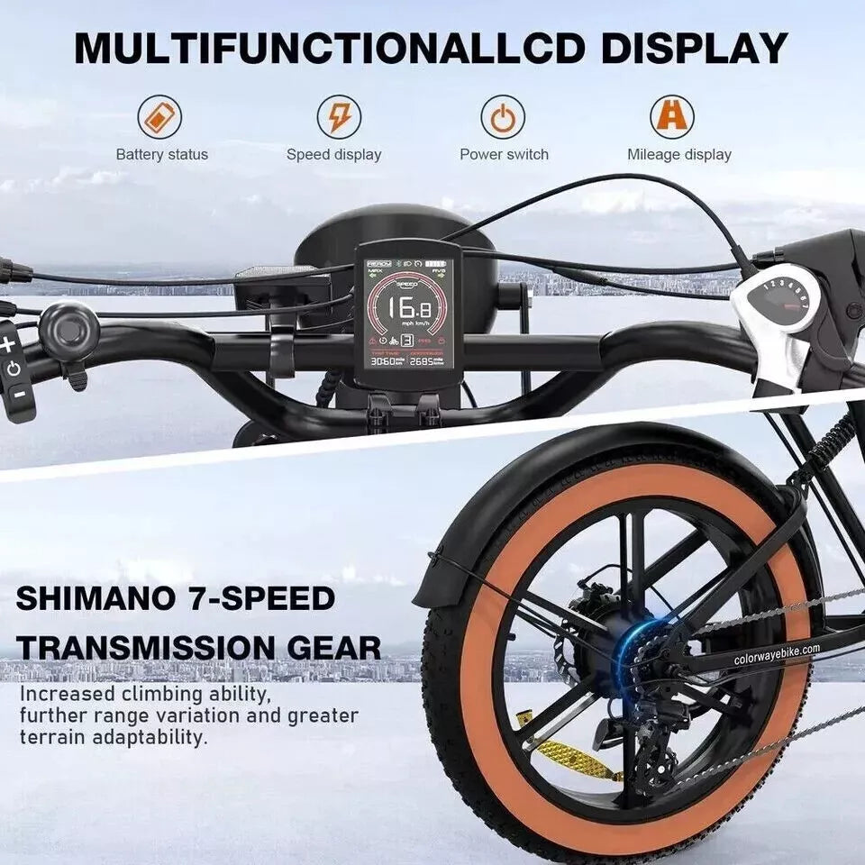 Colorway BK29 Electric Bike – 250W, 15Ah Battery