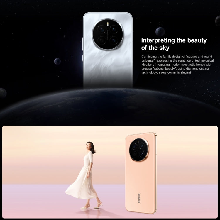 Honor Magic7, 16GB+512GB, Screen Fingerprint, 6.78 inch MagicOS 9.0 / Android 15 Snapdragon 8 Elite 3nm Octa Core, Network: 5G, NFC, OTG, Support Google Play (Black)