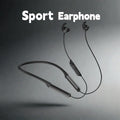 Magnetic sports wireless neckband with dual battery
