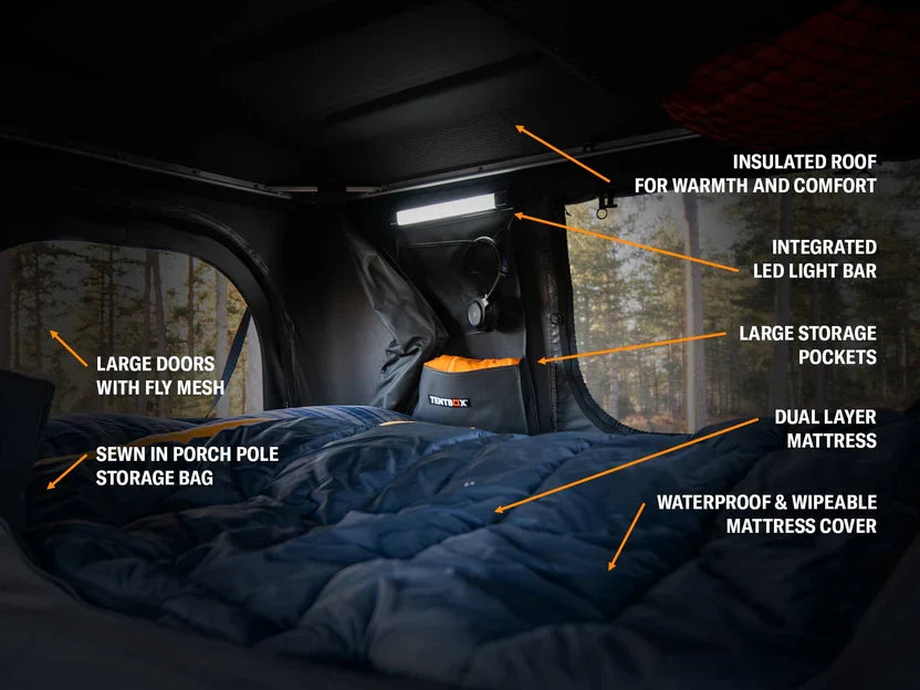 TentBox Classic 2.0 - Car Roof Tent