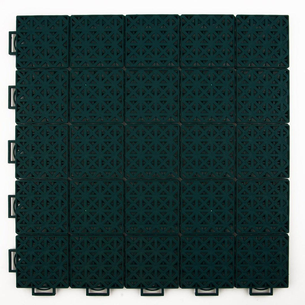 Singles Tennis Court System with Court Markings