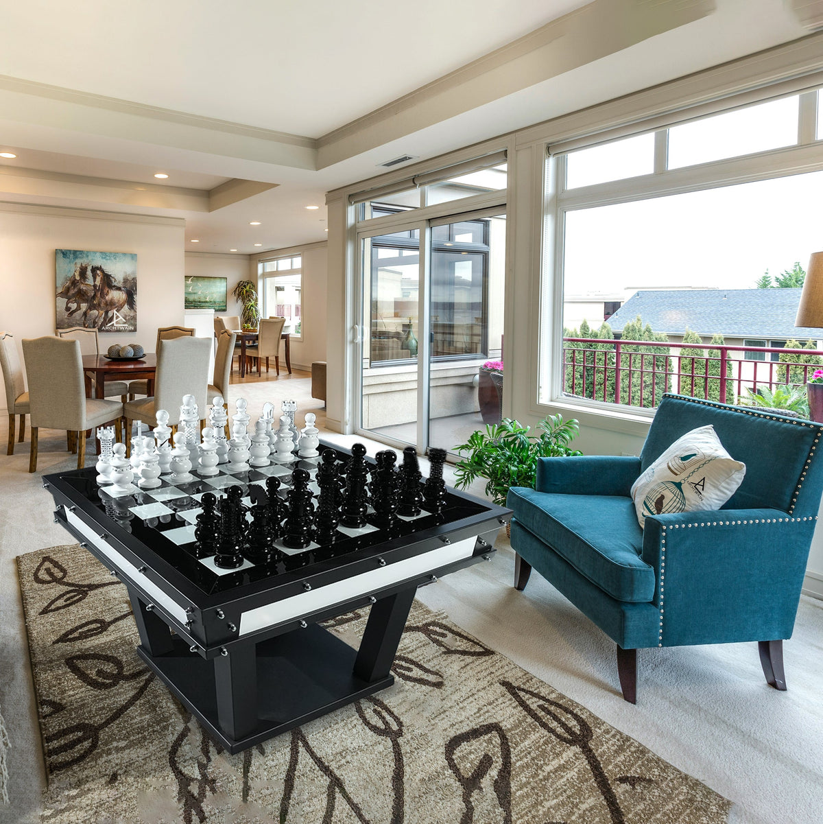 Masterpiece Chess Table