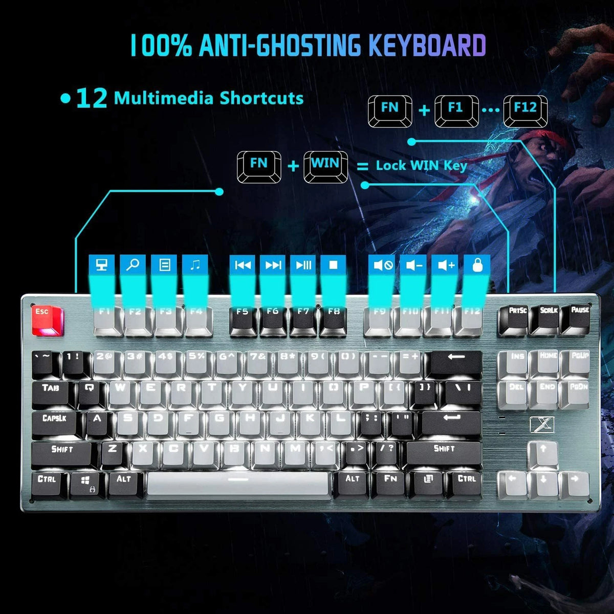 Three-mode mechanical keyboard – photo 6