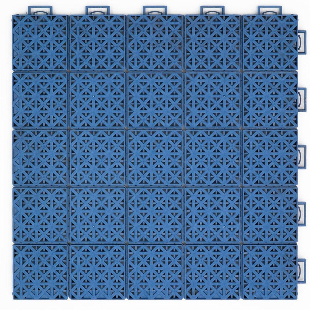 Singles Tennis Court System with Court Markings
