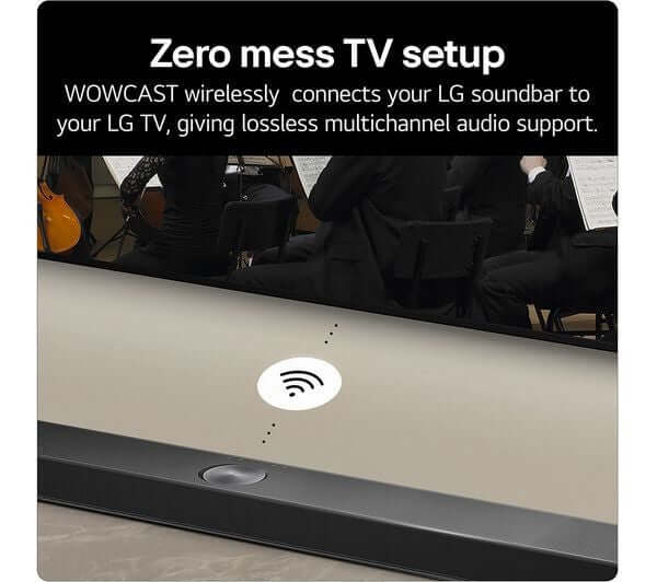 LG US77TY SOUNDBAR HOME CINEMA 3.1.3 WIRELESS SUBWOOFER 4K 400W DOLBY ATMOS HDMI