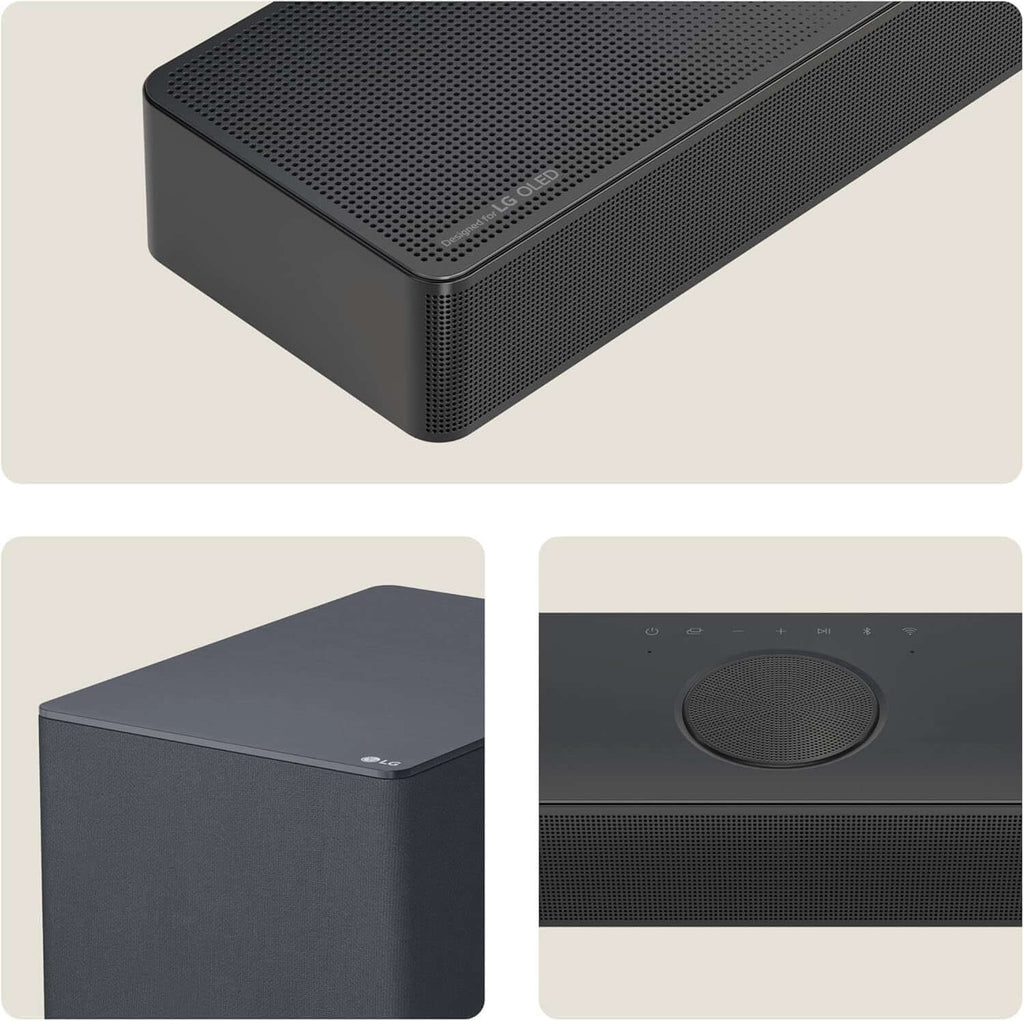 LG USC9S SOUNDBAR 3.1.3 WIRELESS SUBWOOFER 4K 400W HDMI DOLBY ATMOS MERIDIAN