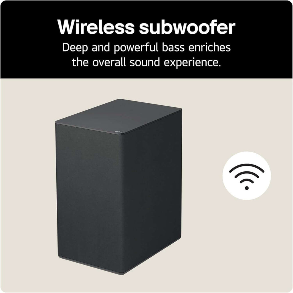 LG USC9S SOUNDBAR HOME CINEMA 3.1.3 WIRELESS SUBWOOFER 4K DOLBY ATMOS RRP £999