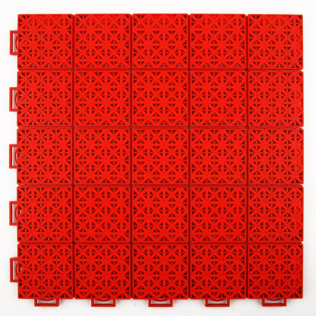 Singles Tennis Court System with Court Markings