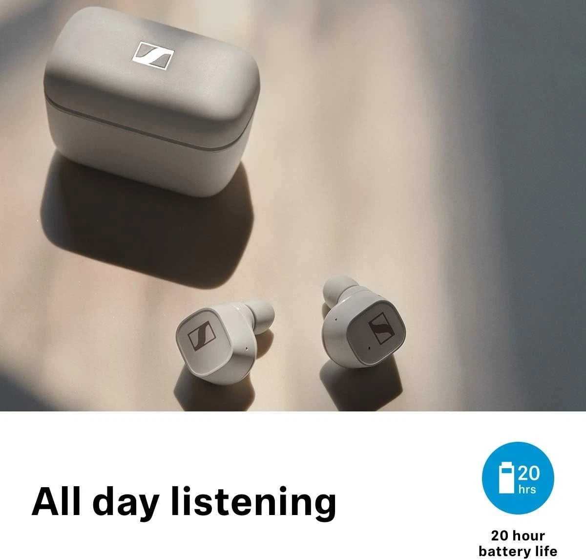 Sennheiser CX 400BT white earbuds – photo 4