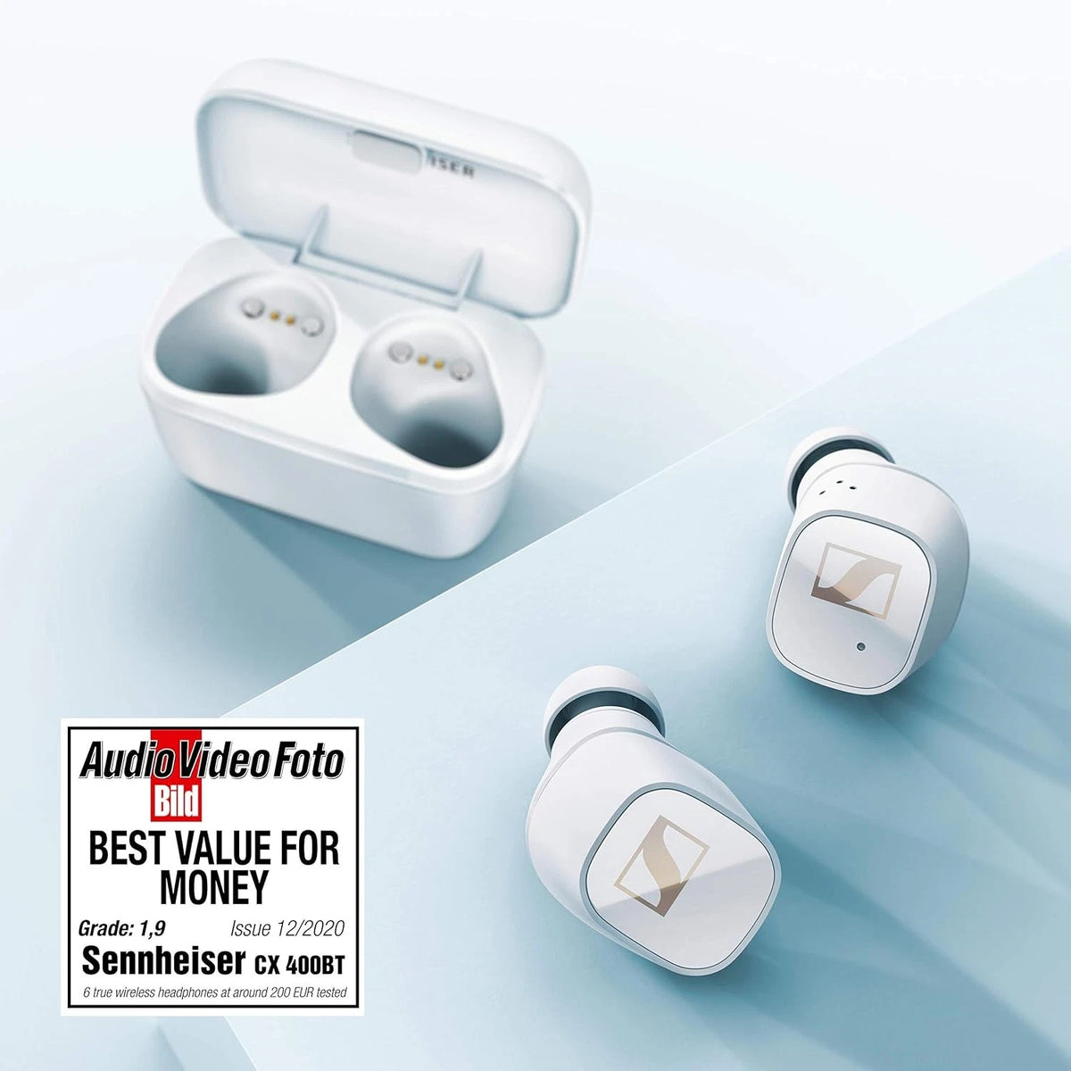 Sennheiser CX 400BT white earbuds – photo 5