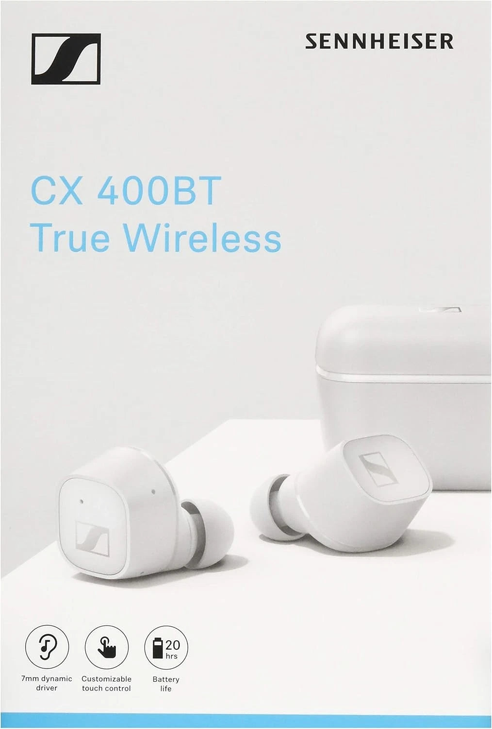 Sennheiser CX 400BT white earbuds – photo 6