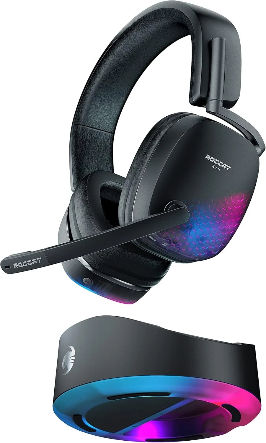 ROCCAT Syn Max Air Wireless Gaming Headset with Charging Dock