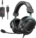 FIFINE H9 USB and 3.5 mm Wired Gaming Headset – Black