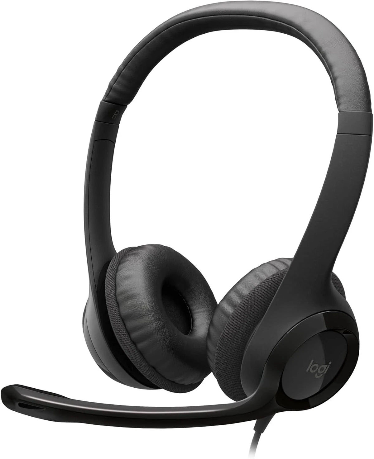 Logitech H390 USB-A Wired Headset – Black