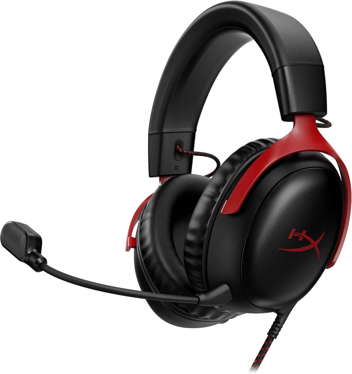 HyperX Cloud III Wired Gaming Headset – Black and Red