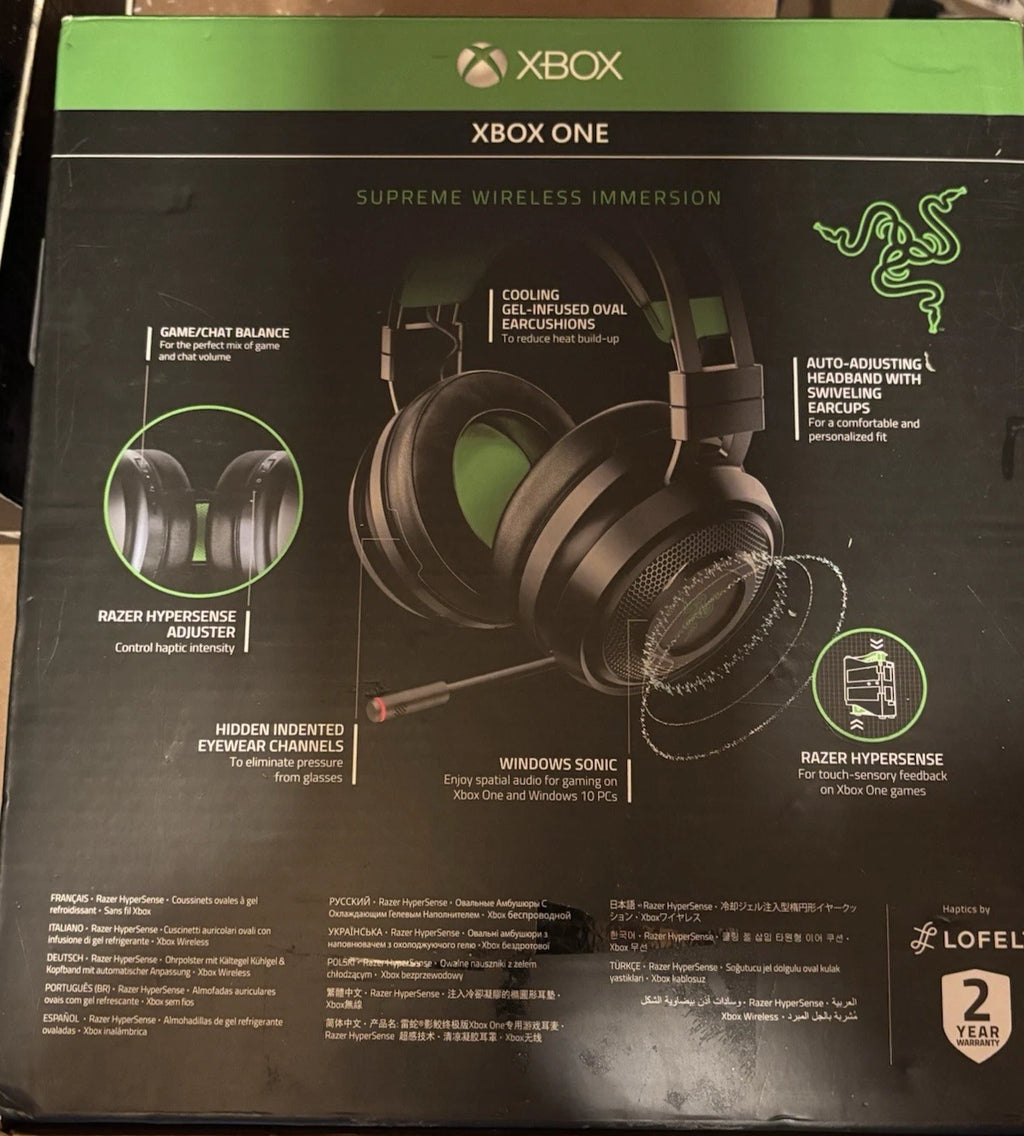 Razer Nari Ultimate used headset – actual condition