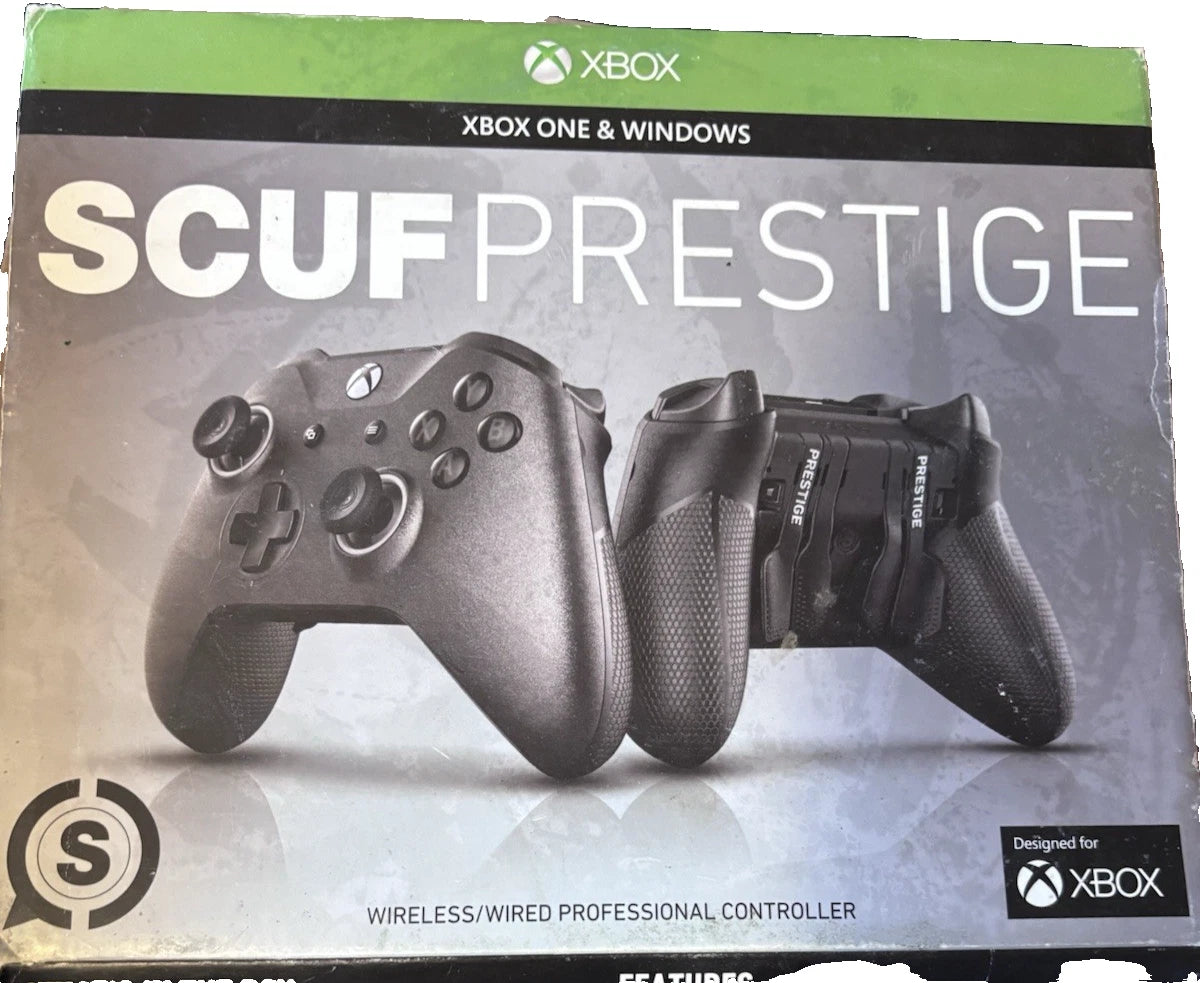 SCUF Prestige Controller for Xbox and PC – Black