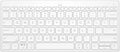 HP 350 Compact Bluetooth Keyboard – White