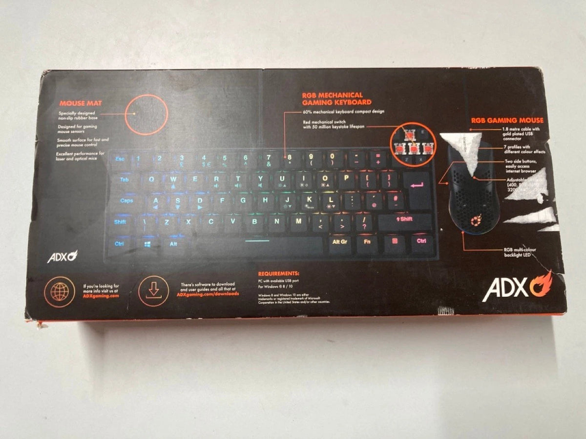 ADX Fire M06 / MK06 Wired Gaming Keyboard and Mouse Bundle