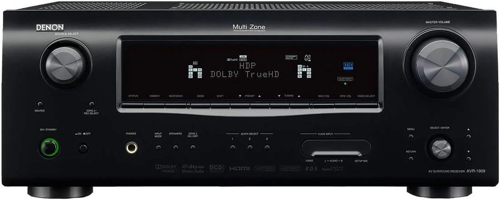 Denon AVR-1909 7.1 Channel AV Receiver – Black