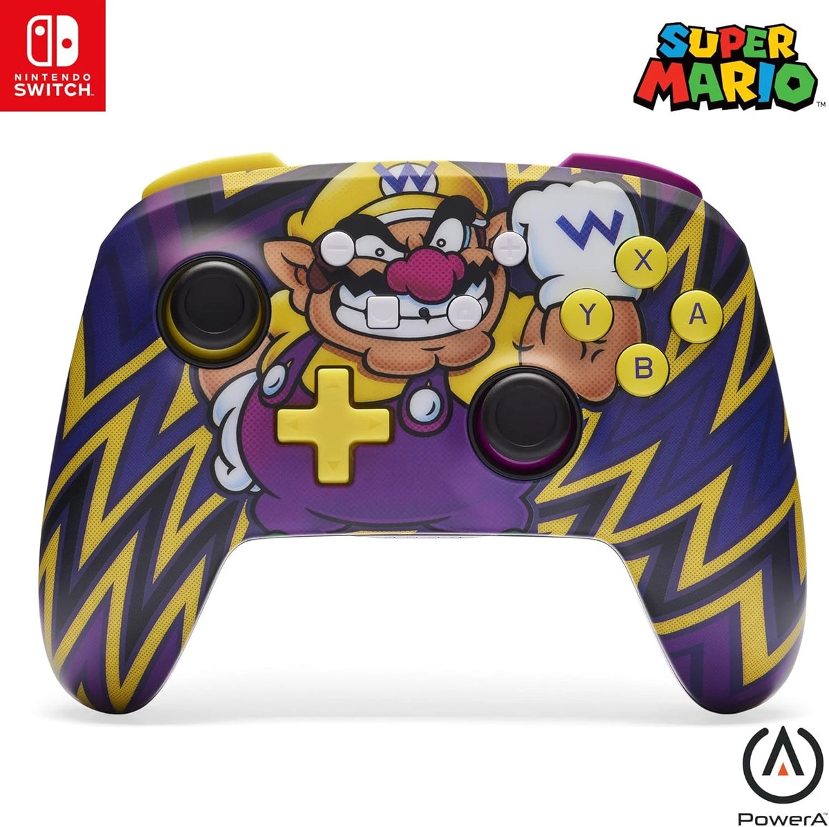 PowerA Enhanced Wireless Controller for Nintendo Switch – Wario