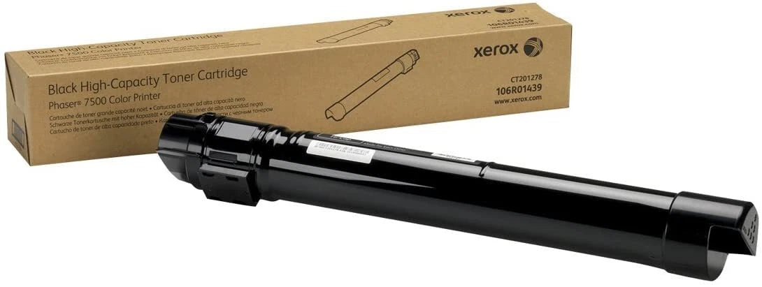 Genuine Xerox Phaser 7500 Black Toner – 106R01439