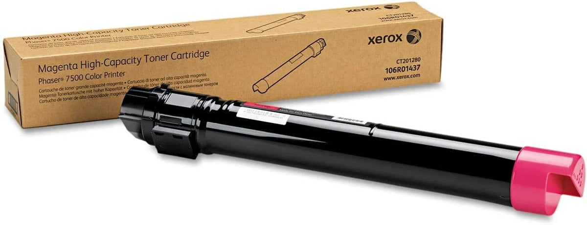 Genuine Xerox Phaser 7500 Magenta Toner – 106R01437
