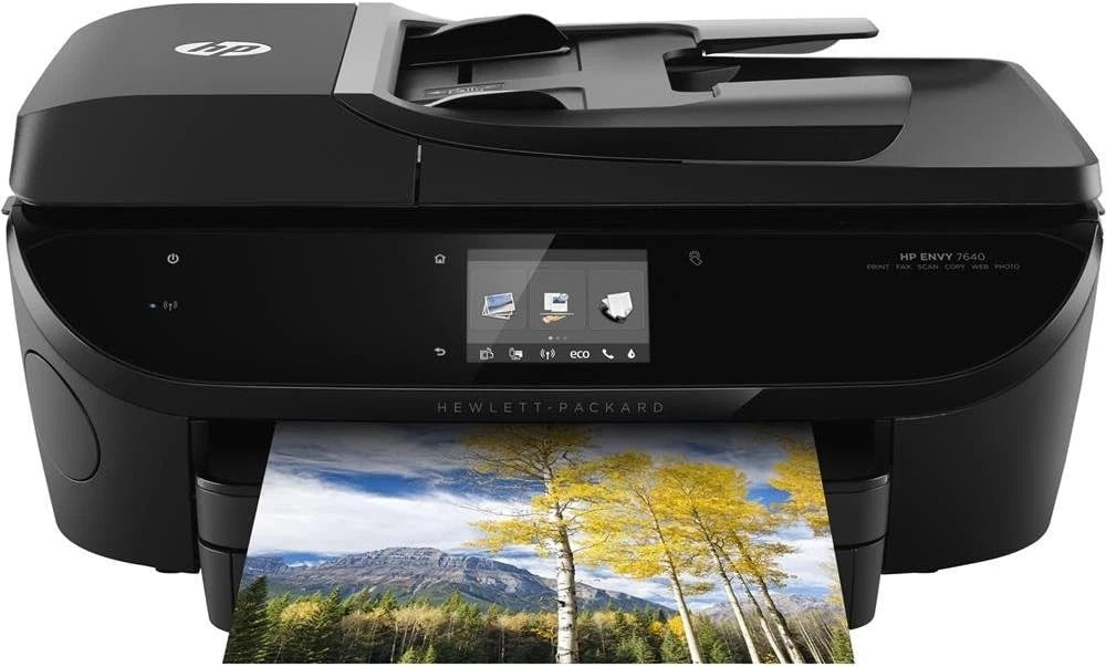 HP ENVY 7640 Wireless All-in-One Printer – Used for Testing