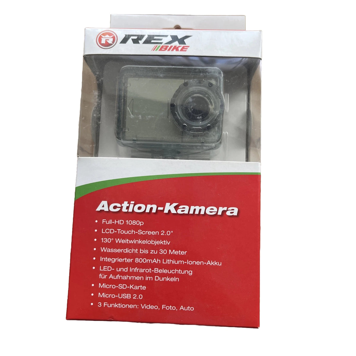 Rex Bike Sports Action Camera