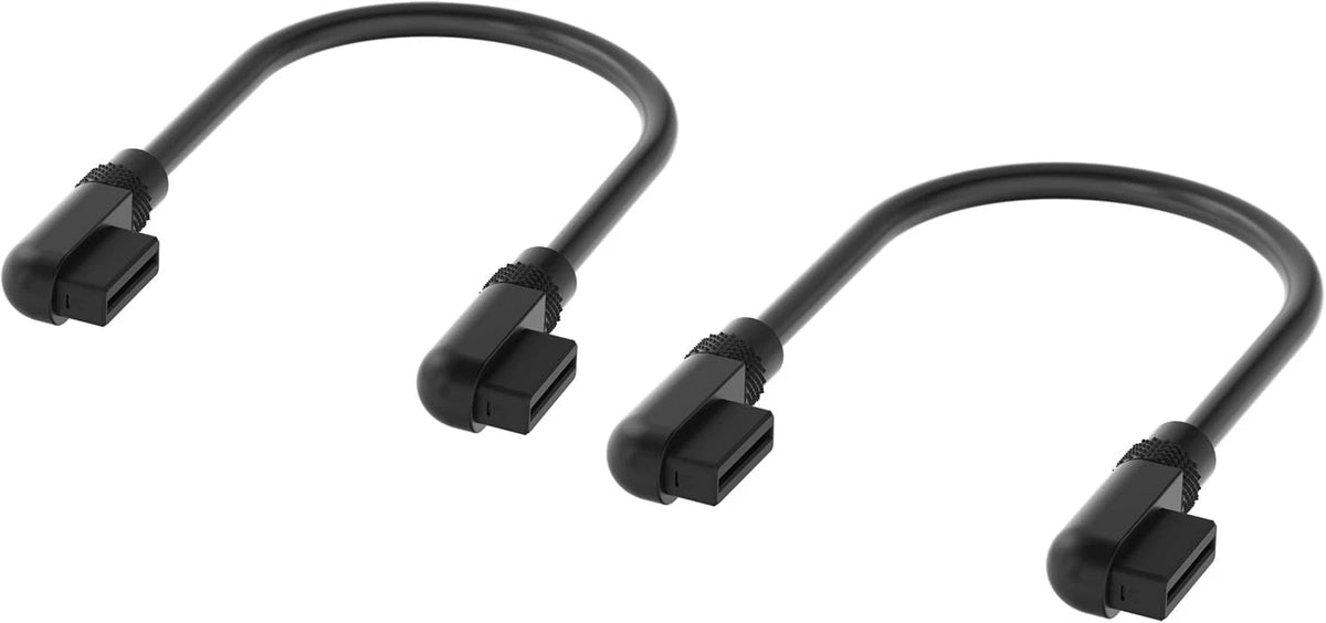 Corsair iCUE LINK Slim 90° Cables – 2 × 135mm