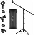 CAHAYA Tripod Boom Microphone Stand with Carry Bag